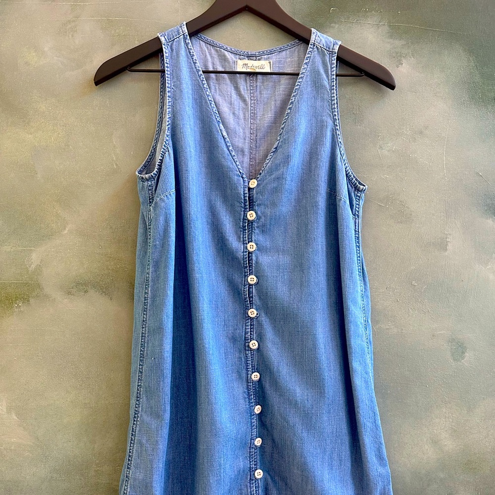 Madewell denim dress- size XXS
